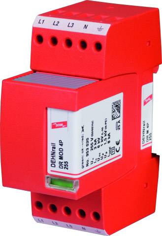 DEHN ÜS-Ableiter DEHNrail M 255V 953400 4-polig 953400 DEHN ÜS-Ableiter DEHNrail M 255V 953400 4-polig 953400 von Dehn SE