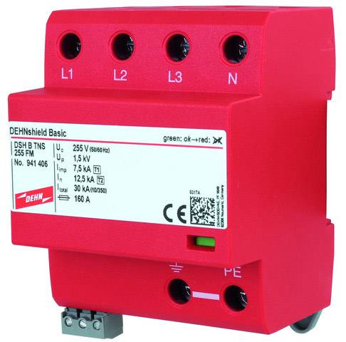 Dehn 941406 DSH B TNS DSH B TNS 255 FM 255 FM Anwendungsopt.Kombiableiter Dehn 941406 DSH B TNS DSH B TNS 255 FM 255 FM Anwendungsopt.Kombiableiter von Dehn SE