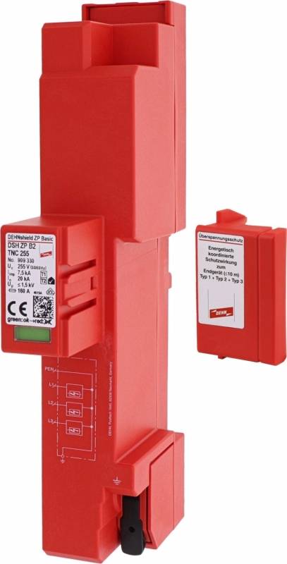 Dehn DEHNshield Basic 909330 DSH ZP B2 TNC 255 Kombiableiter Typ1+2+3 Dehn DEHNshield Basic 909330 DSH ZP B2 TNC 255 Kombiableiter Typ1+2+3 von Dehn SE