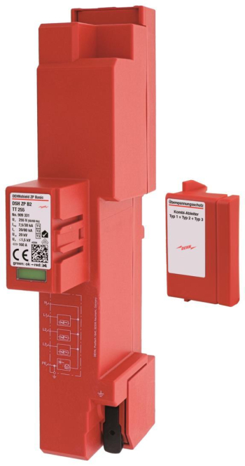 Dehn DEHNshield Basic 909331 DSH ZP B2 TT 255 Kombiableiter Typ1+2+3 Dehn DEHNshield Basic 909331 DSH ZP B2 TT 255 Kombiableiter Typ1+2+3 von Dehn SE