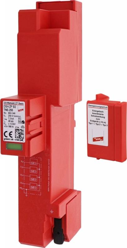 Dehn DEHNshield Basic 909340 DSH ZP B2 TNS 255 Kombiableiter Typ1+2+3 Dehn DEHNshield Basic 909340 DSH ZP B2 TNS 255 Kombiableiter Typ1+2+3 von Dehn SE