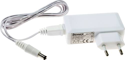 Dehner Elektronik LED 12V24W-MM-W2E LED-Trafo Konstantspannung 24W 2A 12 V/DC Möbelzulassung 1St. von Dehner Elektronik
