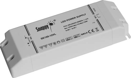 Dehner Elektronik SE150-12VL LED-Treiber, LED-Trafo Konstantspannung 150W 11.0A 12 V/DC Möbelzulass von Dehner Elektronik