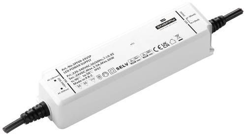 Dehner Elektronik SPF 60-24VSP LED-Trafo, LED-Treiber Konstantspannung 60W 2.5A 24V Möbelzulassung, von Dehner Elektronik