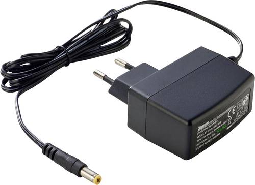 Dehner Elektronik SYS 1381N-1224-W2E Steckernetzteil, Festspannung 24 V/DC 0.5A 12W Stabilisiert von Dehner Elektronik