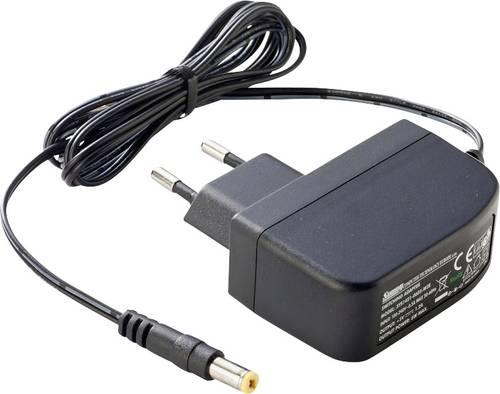 Dehner Elektronik SYS 1638-0605W2E Steckernetzteil, Festspannung 5 V/DC 1.2A 6W Stabilisiert von Dehner Elektronik