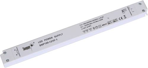 Dehner Elektronik Snappy SNP150-12VF-1 LED-Trafo Konstantspannung 132W 0 - 11A 12 V/DC nicht dimmbar von Dehner Elektronik