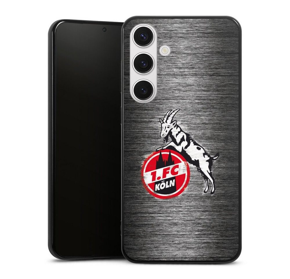 DeinDesign Handyhülle 1. FC Köln Metallic Look Offizielles Lizenzprodukt Metal Scratch 1.FC, Samsung Galaxy S24+ Silikon Hülle Bumper Case Handy Schutzhülle DeinDesign Handyhülle 1. FC Köln Metallic Look Offizielles Lizenzprodukt Metal Scratch 1.FC, Samsung Galaxy S24+ Silikon Hülle Bumper Case Handy Schutzhülle von DeinDesign