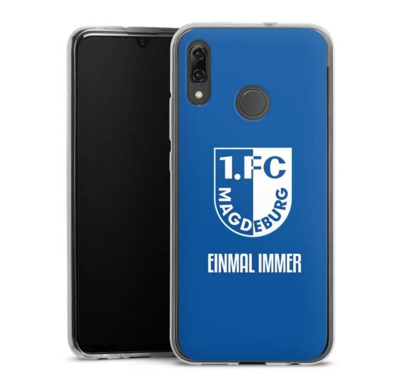 DeinDesign Handyhülle 1. FC Magdeburg Offizielles Lizenzprodukt Wappen, Huawei Honor 10 Lite Slim Case Silikon Hülle Ultra Dünn Schutzhülle von DeinDesign