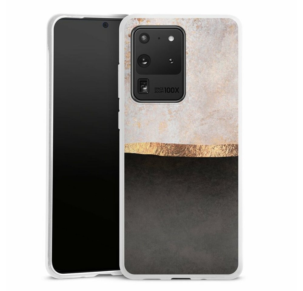 DeinDesign Handyhülle Abstrakt Black & White Trends Concrete Sky, Samsung Galaxy S20 Ultra Silikon Hülle Bumper Case Handy Schutzhülle von DeinDesign