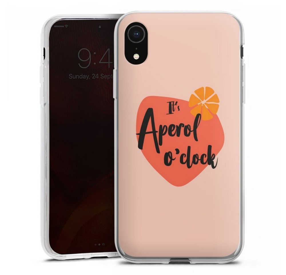 DeinDesign Handyhülle Aperol O Clock, Apple iPhone Xr Silikon Hülle Bumper Case Handy Schutzhülle DeinDesign Handyhülle Aperol O Clock, Apple iPhone Xr Silikon Hülle Bumper Case Handy Schutzhülle von DeinDesign