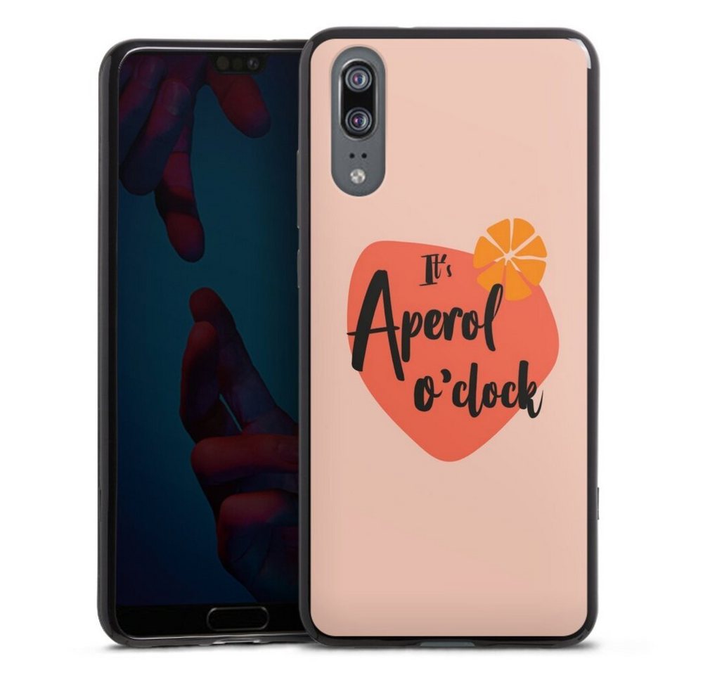 DeinDesign Handyhülle Aperol O Clock, Huawei P20 Silikon Hülle Bumper Case Handy Schutzhülle DeinDesign Handyhülle Aperol O Clock, Huawei P20 Silikon Hülle Bumper Case Handy Schutzhülle von DeinDesign
