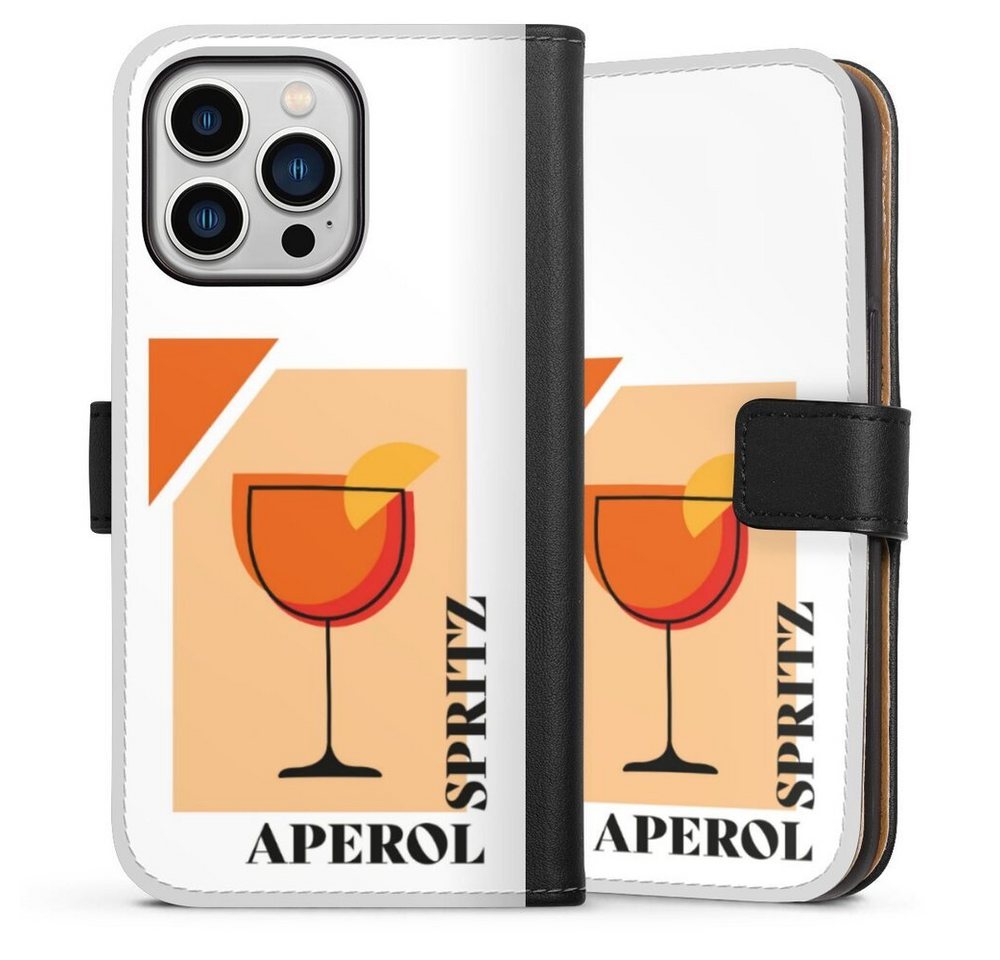 DeinDesign Handyhülle Aperol Spritz, Apple iPhone 13 Pro Hülle Handy Flip Case Wallet Cover DeinDesign Handyhülle Aperol Spritz, Apple iPhone 13 Pro Hülle Handy Flip Case Wallet Cover von DeinDesign