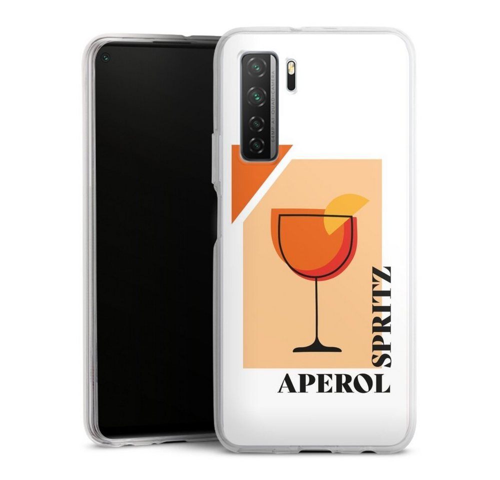 DeinDesign Handyhülle Aperol Spritz, Huawei P40 lite 5G Silikon Hülle Bumper Case Handy Schutzhülle DeinDesign Handyhülle Aperol Spritz, Huawei P40 lite 5G Silikon Hülle Bumper Case Handy Schutzhülle von DeinDesign