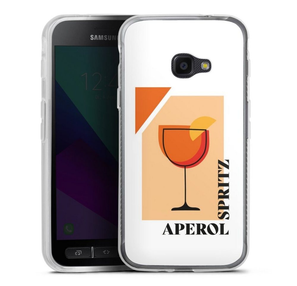 DeinDesign Handyhülle Aperol Spritz, Samsung Galaxy Xcover 4 Silikon Hülle Bumper Case Handy Schutzhülle DeinDesign Handyhülle Aperol Spritz, Samsung Galaxy Xcover 4 Silikon Hülle Bumper Case Handy Schutzhülle von DeinDesign