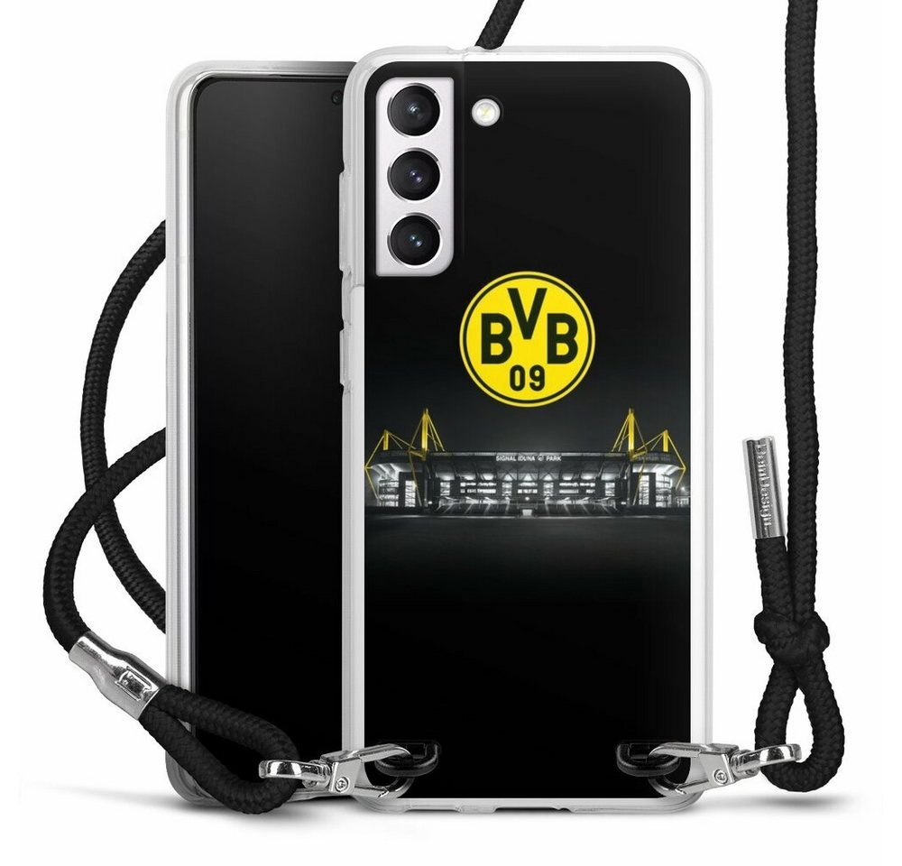 DeinDesign Handyhülle BVB Stadion Borussia Dortmund BVB Stadion, Samsung Galaxy S21 5G Handykette Hülle mit Band Case zum Umhängen von DeinDesign