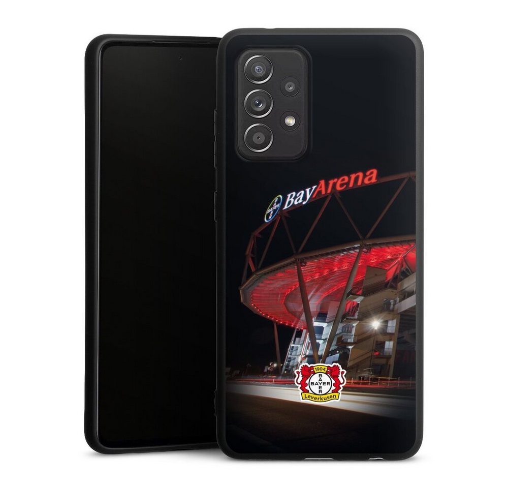 DeinDesign Handyhülle Bayer 04 Leverkusen Stadion Offizielles Lizenzprodukt, Samsung Galaxy A52 Silikon Hülle Premium Case Handy Schutzhülle von DeinDesign