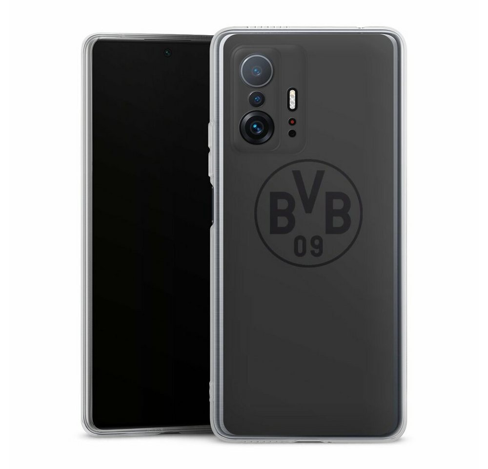 DeinDesign Handyhülle Borussia Dortmund Logo BVB BVB Grau, Xiaomi 11T Pro 5G Silikon Hülle Bumper Case Handy Schutzhülle DeinDesign Handyhülle Borussia Dortmund Logo BVB BVB Grau, Xiaomi 11T Pro 5G Silikon Hülle Bumper Case Handy Schutzhülle von DeinDesign