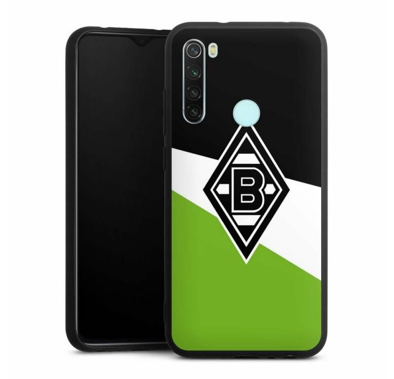 DeinDesign Handyhülle Borussia Mönchengladbach Gladbach Offizielles Lizenzprodukt, Xiaomi Redmi Note 8 Silikon Hülle Premium Case Handy Schutzhülle von DeinDesign