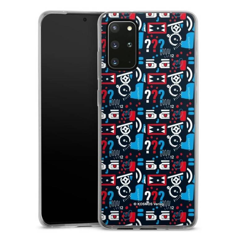 DeinDesign Handyhülle Die drei Fragezeichen Muster Offizielles Lizenzprodukt, Samsung Galaxy S20 Plus 5G Slim Case Silikon Hülle Ultra Dünn von DeinDesign