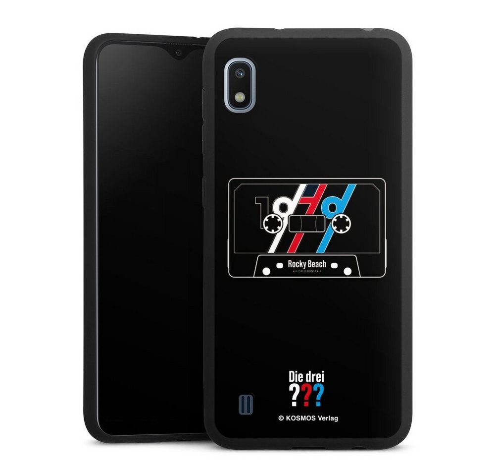 DeinDesign Handyhülle Die drei ??? Kassette Offizielles Lizenzprodukt, Samsung Galaxy A10 Silikon Hülle Premium Case Handy Schutzhülle DeinDesign Handyhülle Die drei ??? Kassette Offizielles Lizenzprodukt, Samsung Galaxy A10 Silikon Hülle Premium Case Handy Schutzhülle von DeinDesign