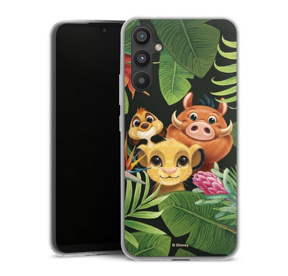 DeinDesign Handyhülle Disney Simba Timon und Pumbaa Simbas Friends, Samsung Galaxy A34 5G Slim Case Silikon Hülle Ultra Dünn Schutzhülle DeinDesign Handyhülle Disney Simba Timon und Pumbaa Simbas Friends, Samsung Galaxy A34 5G Slim Case Silikon Hülle Ultra Dünn Schutzhülle von DeinDesign