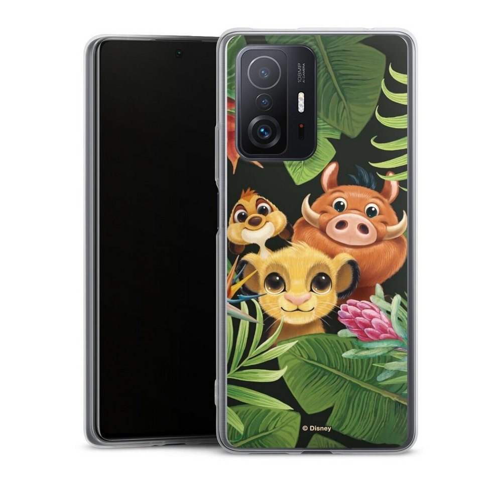 DeinDesign Handyhülle Disney Simba Timon und Pumbaa Simbas Friends, Xiaomi 11T Pro 5G Slim Case Silikon Hülle Ultra Dünn Schutzhülle DeinDesign Handyhülle Disney Simba Timon und Pumbaa Simbas Friends, Xiaomi 11T Pro 5G Slim Case Silikon Hülle Ultra Dünn Schutzhülle von DeinDesign