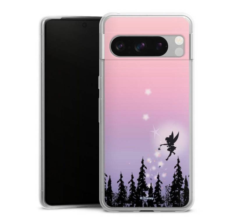 DeinDesign Handyhülle Disney Tinkerbell Offizielles Lizenzprodukt Tinker Bell Woods, Google Pixel 8 Pro Slim Case Silikon Hülle Ultra Dünn Schutzhülle von DeinDesign