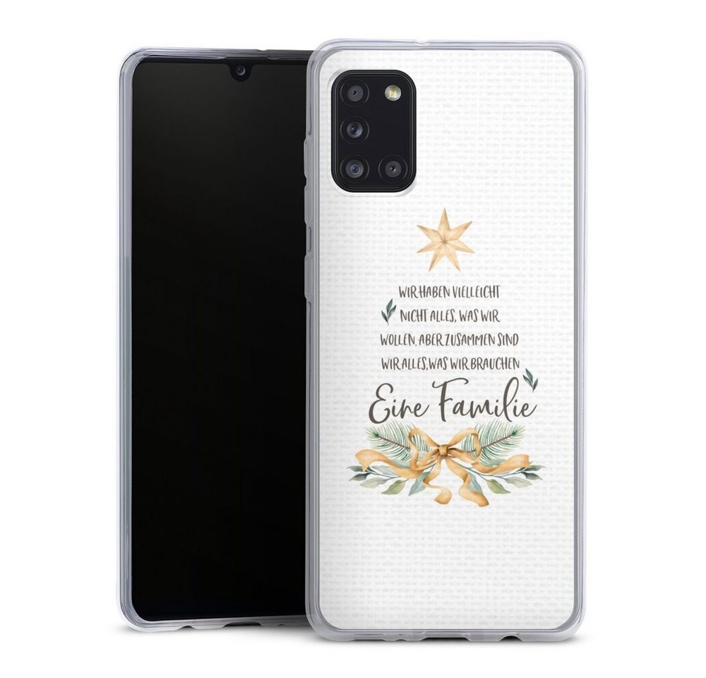 DeinDesign Handyhülle Eine Familie, Samsung Galaxy A31 Slim Case Silikon Hülle Ultra Dünn Schutzhülle DeinDesign Handyhülle Eine Familie, Samsung Galaxy A31 Slim Case Silikon Hülle Ultra Dünn Schutzhülle von DeinDesign