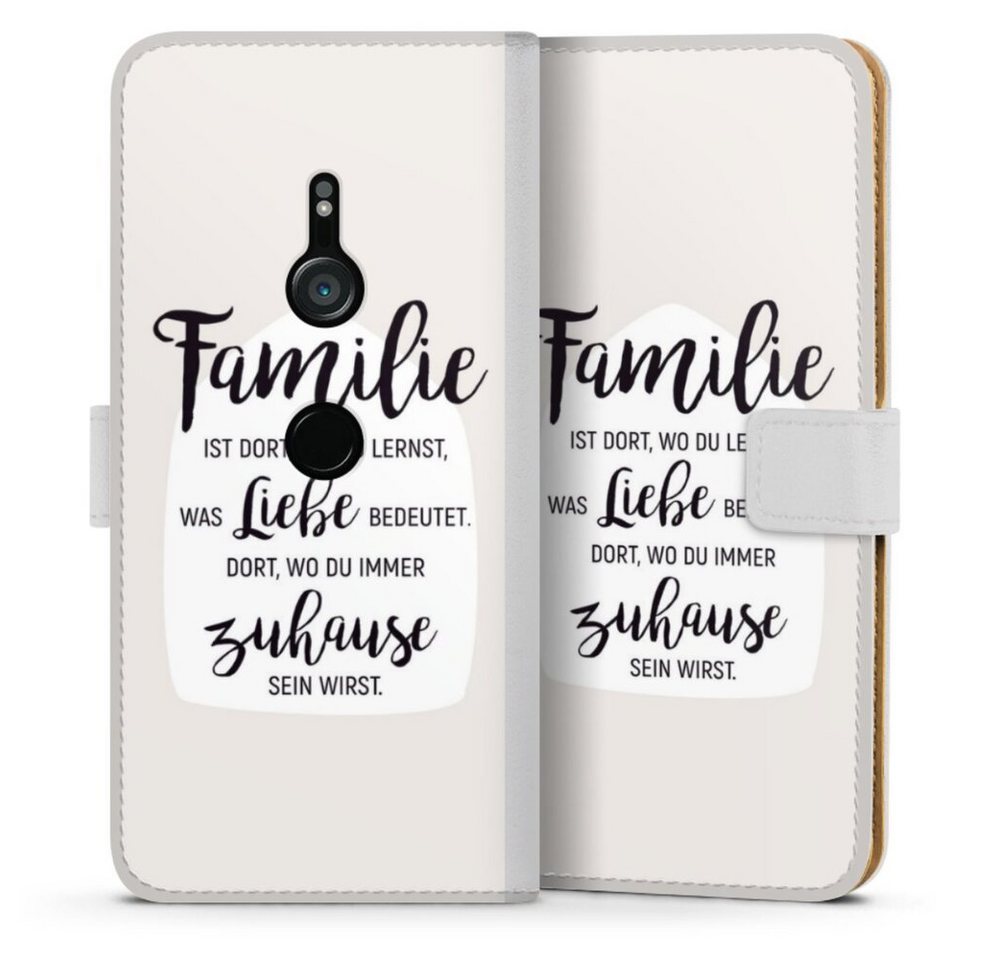 DeinDesign Handyhülle Familie ist Liebe, Sony Xperia XZ 3 Hülle Handy Flip Case Wallet Cover Handytasche Leder DeinDesign Handyhülle Familie ist Liebe, Sony Xperia XZ 3 Hülle Handy Flip Case Wallet Cover Handytasche Leder von DeinDesign