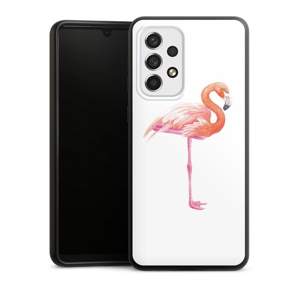 DeinDesign Handyhülle Flamingo Tiere Sommer Flamingo3, Samsung Galaxy A33 5G Organic Case Bio Hülle Nachhaltige Handyhülle von DeinDesign