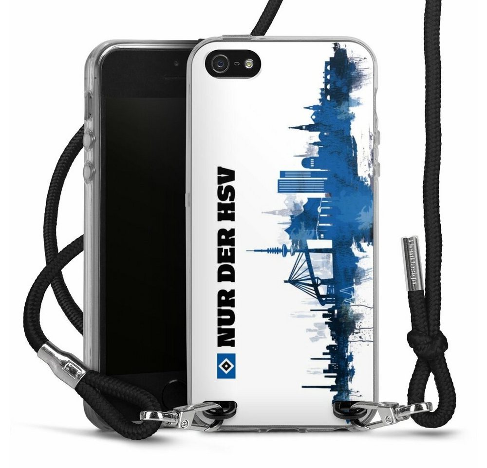 DeinDesign Handyhülle HSV Offizielles Lizenzprodukt Bundesliga Silhouette - Nur der HSV, Apple iPhone 5 Handykette Hülle mit Band Case zum Umhängen DeinDesign Handyhülle HSV Offizielles Lizenzprodukt Bundesliga Silhouette - Nur der HSV, Apple iPhone 5 Handykette Hülle mit Band Case zum Umhängen von DeinDesign