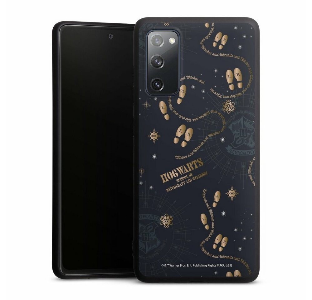 DeinDesign Handyhülle Harry Potter Karte des Rumtreibers Offizielles Lizenzprodukt, Samsung Galaxy S20 FE 5G Silikon Hülle Premium Case Handy Schutzhülle von DeinDesign