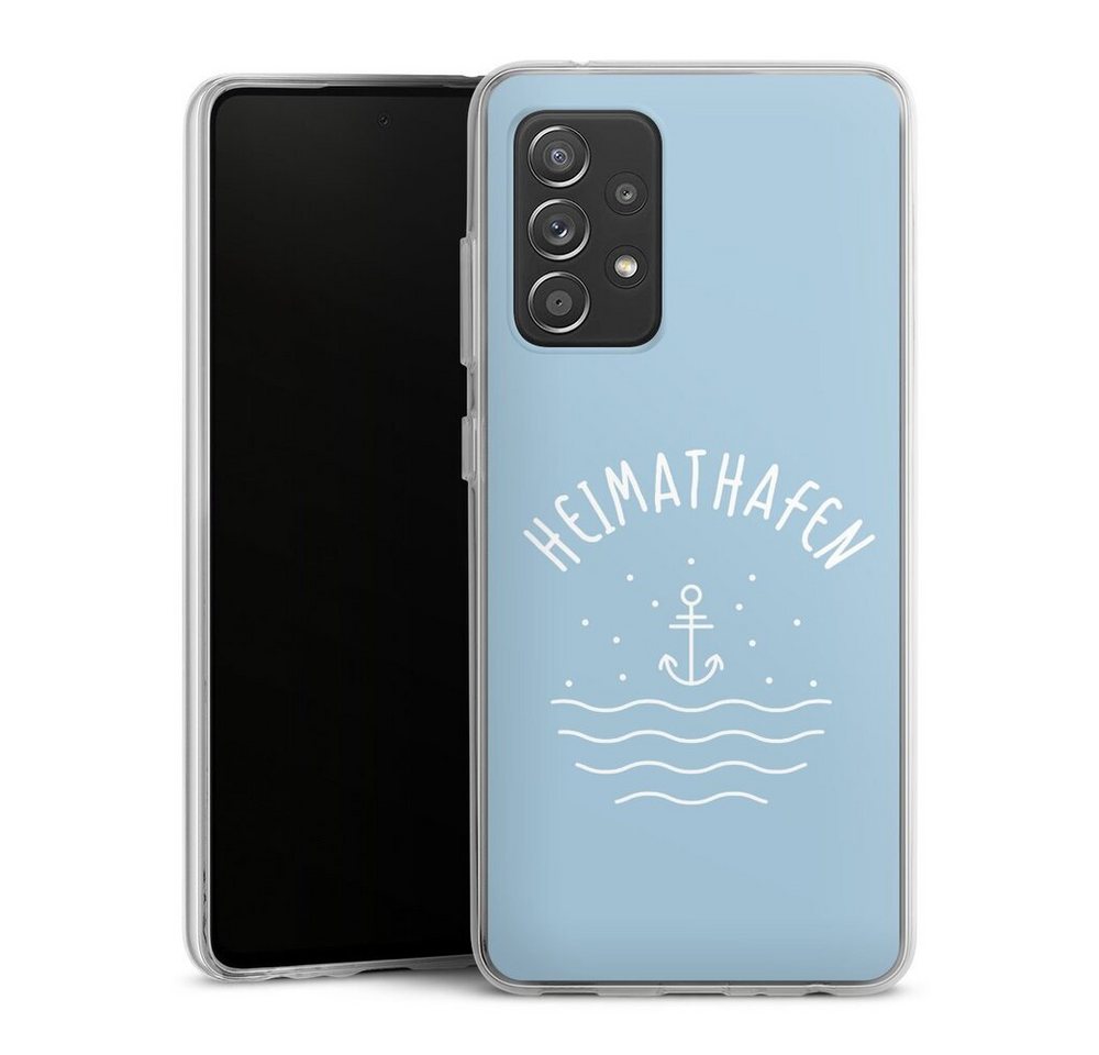 DeinDesign Handyhülle Heimathafen, Samsung Galaxy A52 5G Silikon Hülle Bumper Case Handy Schutzhülle DeinDesign Handyhülle Heimathafen, Samsung Galaxy A52 5G Silikon Hülle Bumper Case Handy Schutzhülle von DeinDesign