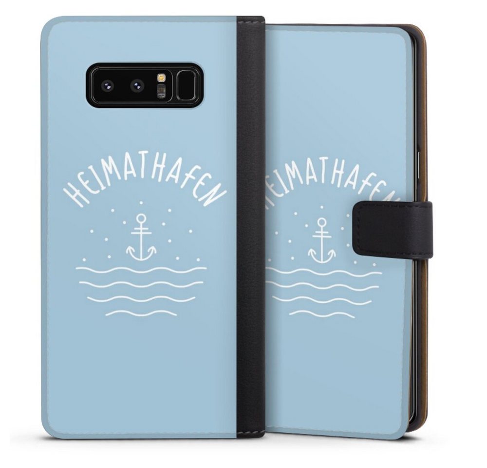 DeinDesign Handyhülle Heimathafen, Samsung Galaxy Note 8 Hülle Handy Flip Case Wallet Cover DeinDesign Handyhülle Heimathafen, Samsung Galaxy Note 8 Hülle Handy Flip Case Wallet Cover von DeinDesign