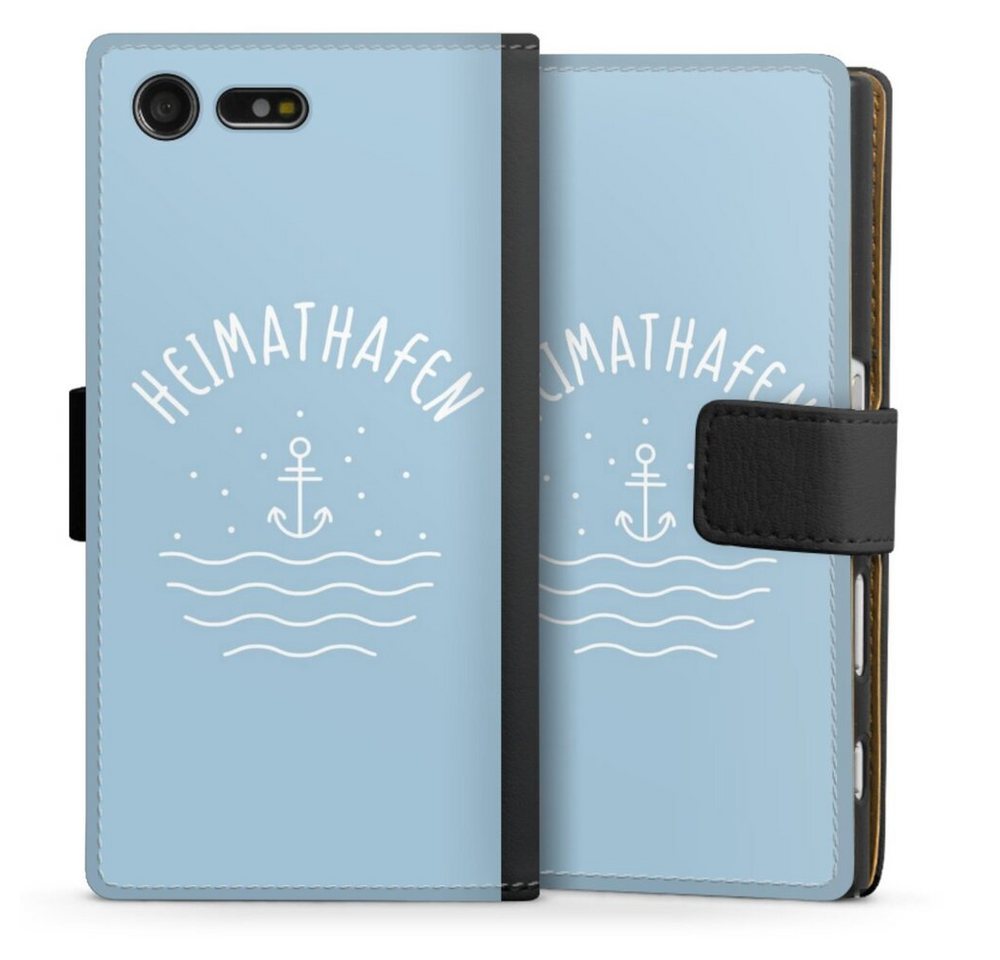 DeinDesign Handyhülle Heimathafen, Sony Xperia X Compact Hülle Handy Flip Case Wallet Cover DeinDesign Handyhülle Heimathafen, Sony Xperia X Compact Hülle Handy Flip Case Wallet Cover von DeinDesign