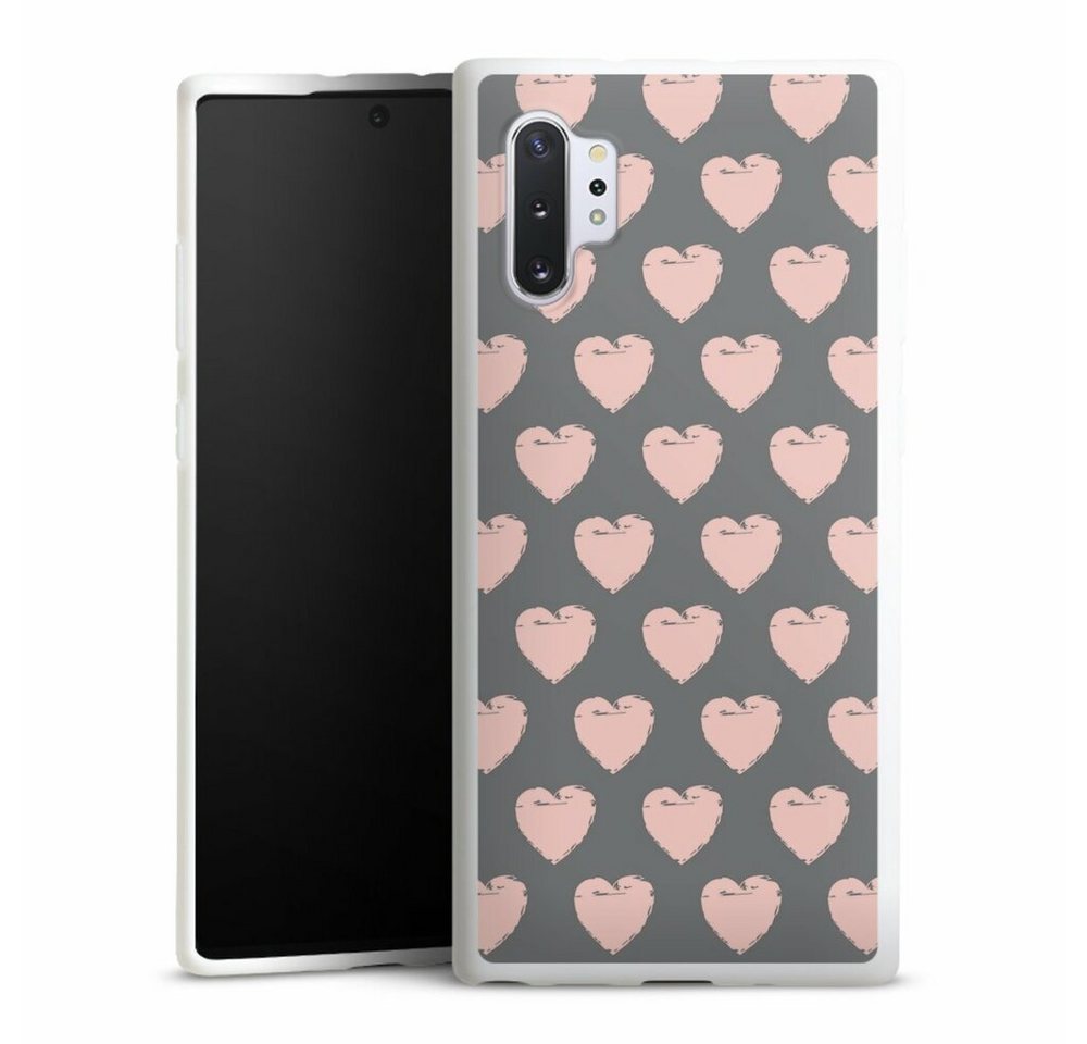 DeinDesign Handyhülle Herz Valentinstag Muster Herzpattern Rosa, Samsung Galaxy Note 10 Plus 5G Silikon Hülle Bumper Case DeinDesign Handyhülle Herz Valentinstag Muster Herzpattern Rosa, Samsung Galaxy Note 10 Plus 5G Silikon Hülle Bumper Case von DeinDesign