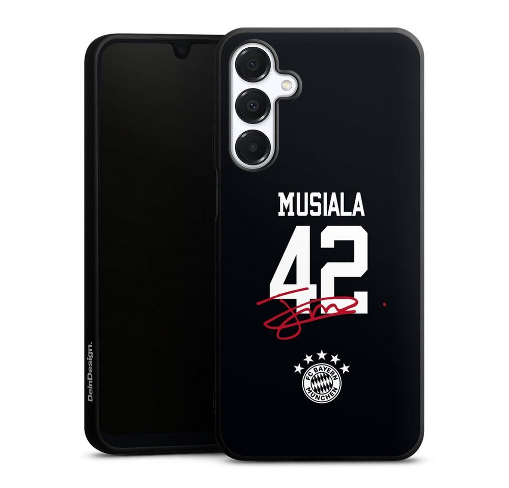DeinDesign Handyhülle Jamal Musiala FC Bayern München Fanartikel Musiala 42, Samsung Galaxy A16 4G Silikon Hülle Premium Case Handy Schutzhülle DeinDesign Handyhülle Jamal Musiala FC Bayern München Fanartikel Musiala 42, Samsung Galaxy A16 4G Silikon Hülle Premium Case Handy Schutzhülle von DeinDesign