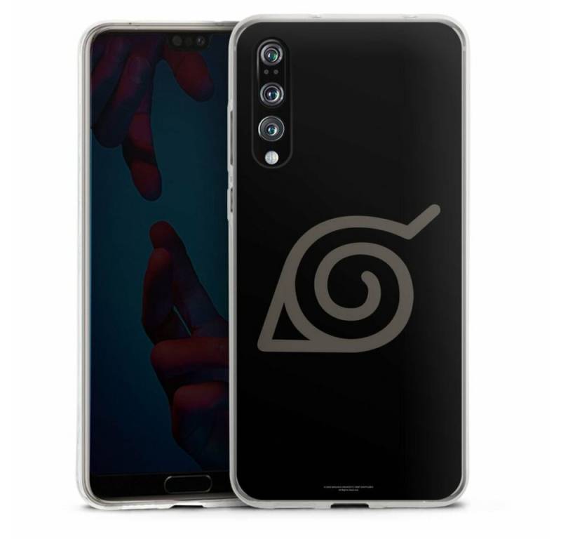 DeinDesign Handyhülle Konoha Logo Naruto Shippuden Konoha, Huawei P20 Pro Silikon Hülle Bumper Case Handy Schutzhülle von DeinDesign