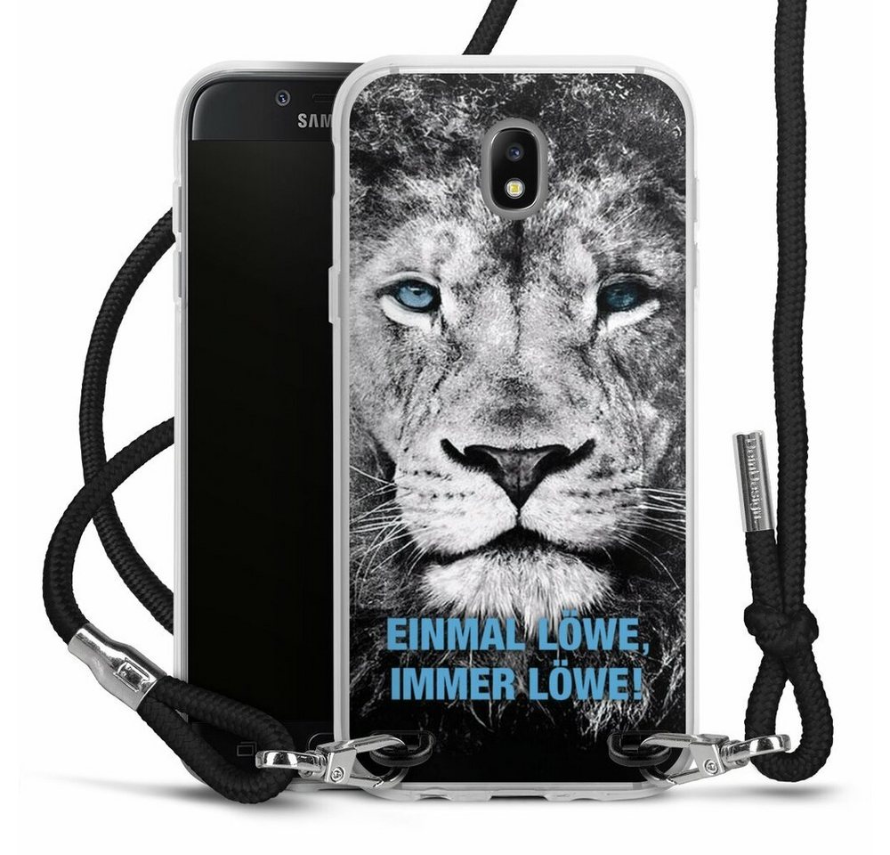 DeinDesign Handyhülle Löwe Offizielles Lizenzprodukt TSV 1860 Lion ELIL, Samsung Galaxy J5 (2017) Handykette Hülle mit Band Case zum Umhängen von DeinDesign