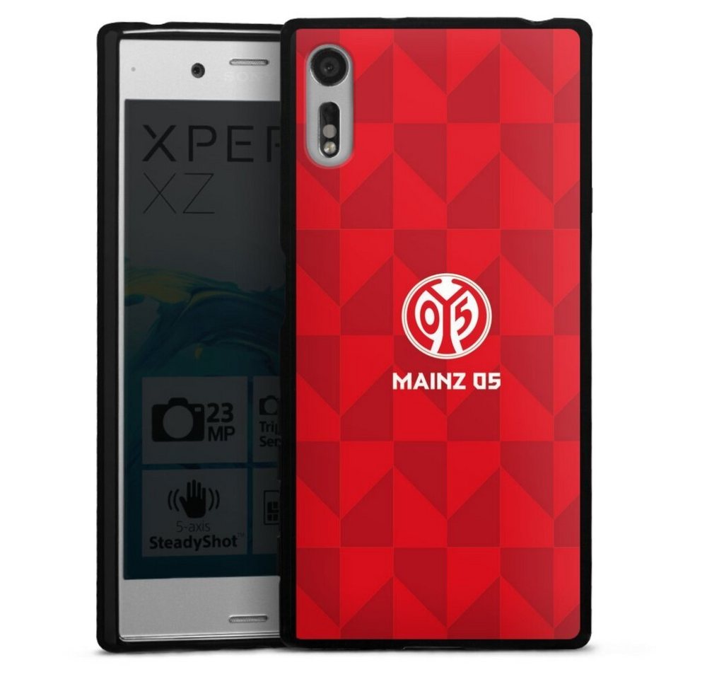 DeinDesign Handyhülle Mainz 05 Offizielles Lizenzprodukt Fanartikel Rautenmuster Mainz 05, Sony Xperia XZ Silikon Hülle Bumper Case Handy Schutzhülle DeinDesign Handyhülle Mainz 05 Offizielles Lizenzprodukt Fanartikel Rautenmuster Mainz 05, Sony Xperia XZ Silikon Hülle Bumper Case Handy Schutzhülle von DeinDesign