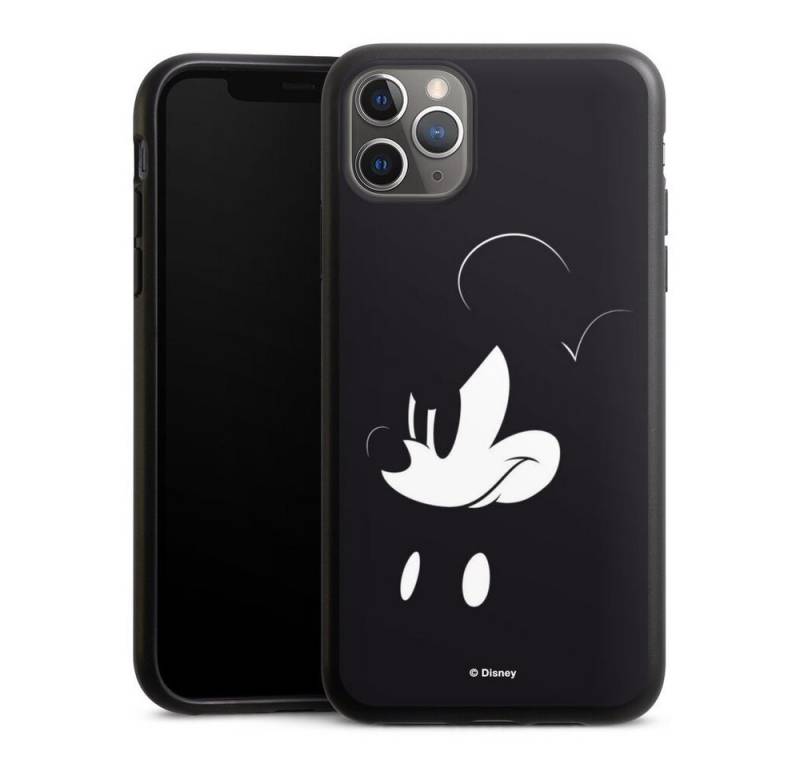 DeinDesign Handyhülle Mickey Mouse Offizielles Lizenzprodukt Disney Mickey Mouse - Mad, Apple iPhone 11 Pro Max Organic Case Bio Hülle Nachhaltige Handyhülle von DeinDesign