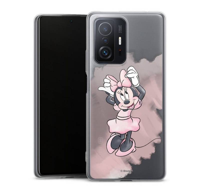 DeinDesign Handyhülle Mickey & Minnie Mouse Disney Motiv ohne Hintergrund, Xiaomi 11T Pro 5G Slim Case Silikon Hülle Ultra Dünn Schutzhülle von DeinDesign