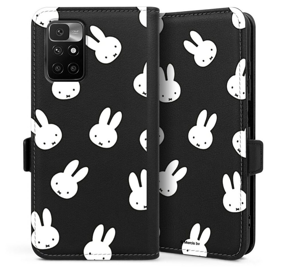 DeinDesign Handyhülle Miffy Muster transparent Miffy Pattern Transparent, Xiaomi Redmi 10 Hülle Handy Flip Case Wallet Cover Handytasche Leder DeinDesign Handyhülle Miffy Muster transparent Miffy Pattern Transparent, Xiaomi Redmi 10 Hülle Handy Flip Case Wallet Cover Handytasche Leder von DeinDesign