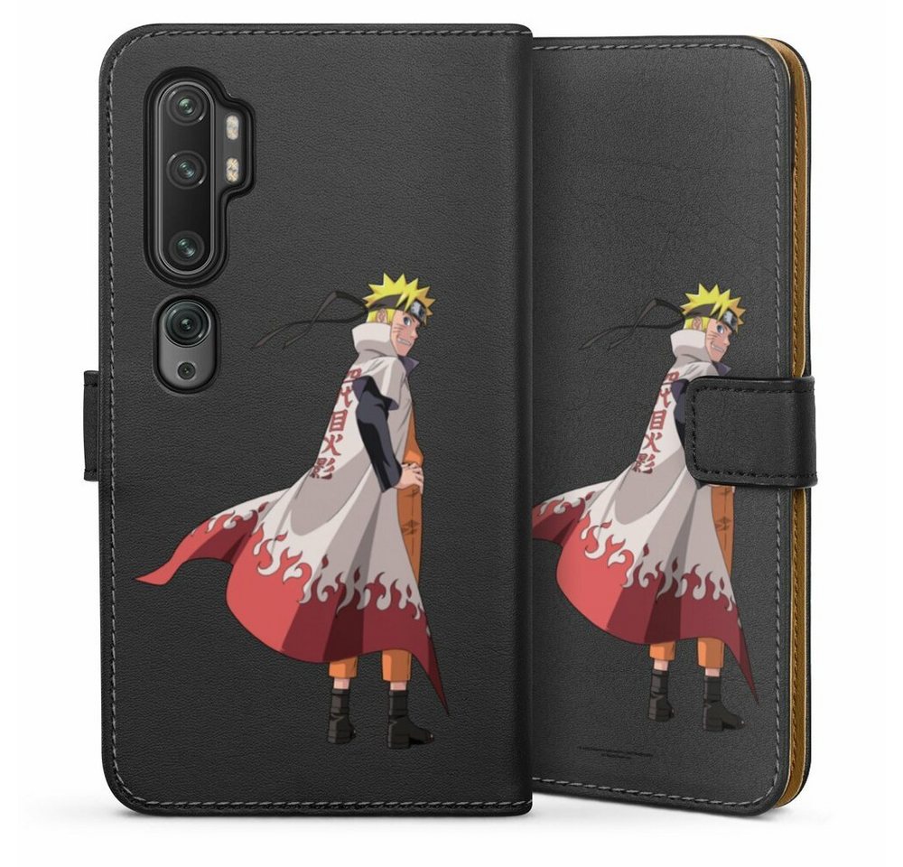 DeinDesign Handyhülle Naruto Shippuden Hokage Sensei Naruto Hokage ohne Hintergrund, Xiaomi Mi Note 10 Pro Hülle Handy Flip Case Wallet Cover von DeinDesign