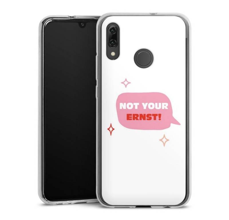 DeinDesign Handyhülle Not Your Ernst, Huawei Honor 10 Lite Silikon Hülle Bumper Case Handy Schutzhülle von DeinDesign