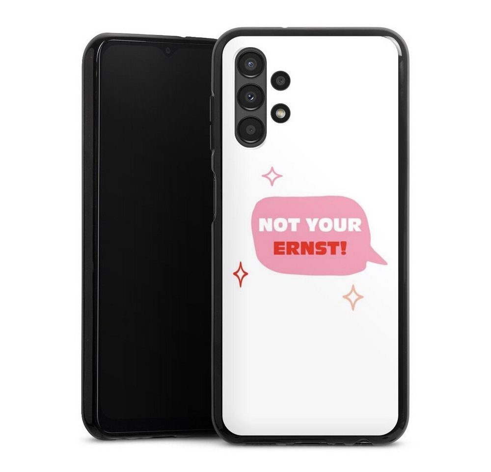 DeinDesign Handyhülle Not Your Ernst, Samsung Galaxy A13 4G Silikon Hülle Bumper Case Handy Schutzhülle DeinDesign Handyhülle Not Your Ernst, Samsung Galaxy A13 4G Silikon Hülle Bumper Case Handy Schutzhülle von DeinDesign