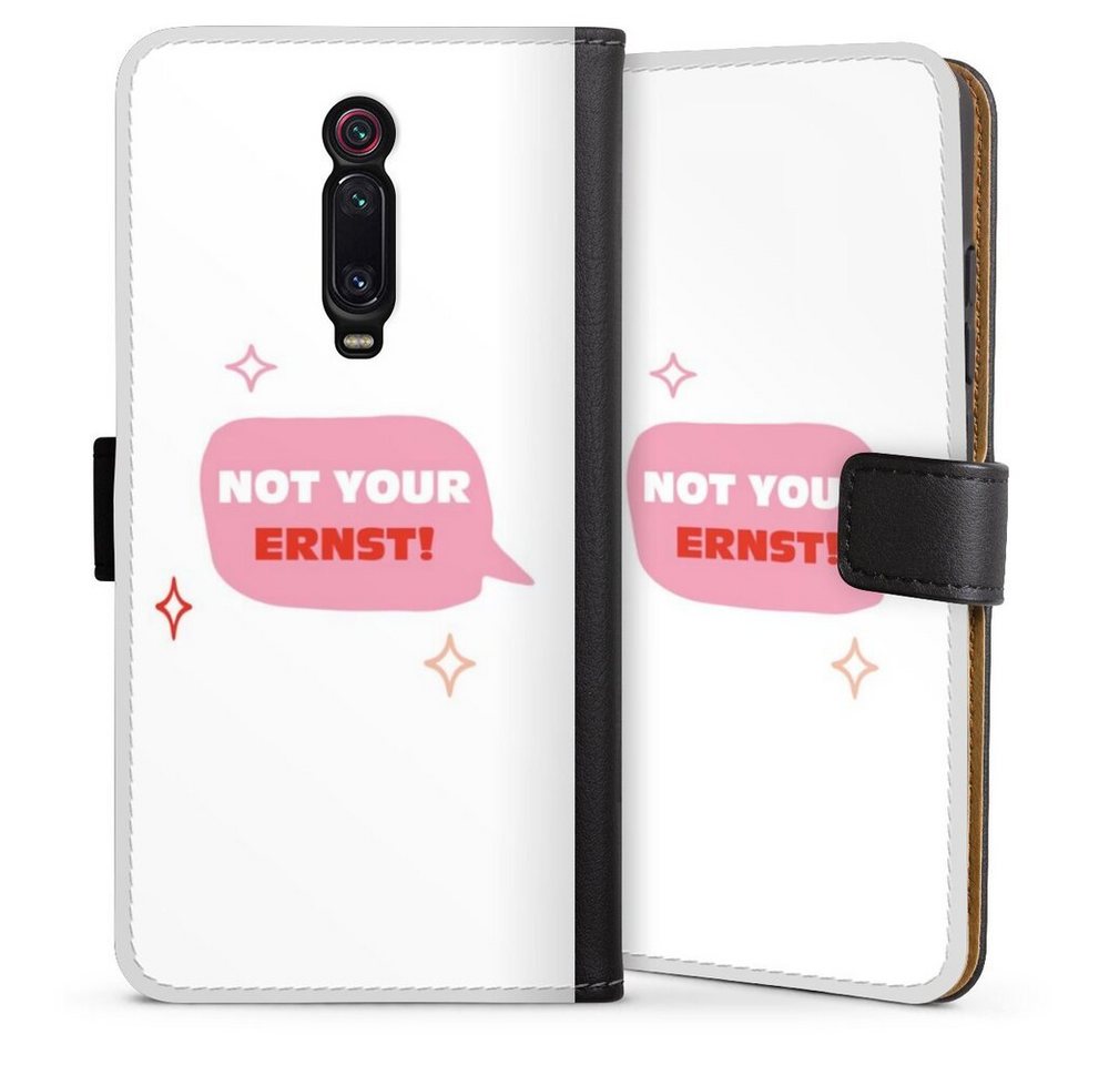 DeinDesign Handyhülle Not Your Ernst, Xiaomi Mi 9T Pro Hülle Handy Flip Case Wallet Cover Handytasche Leder DeinDesign Handyhülle Not Your Ernst, Xiaomi Mi 9T Pro Hülle Handy Flip Case Wallet Cover Handytasche Leder von DeinDesign