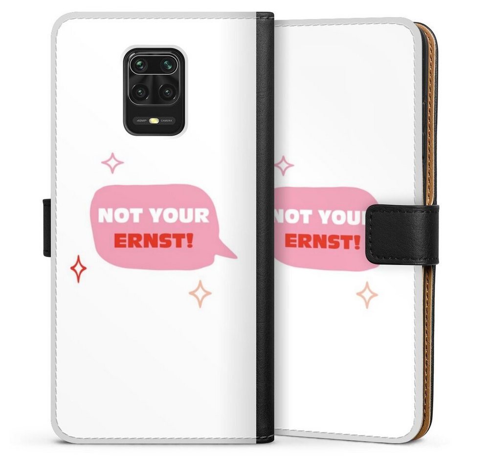 DeinDesign Handyhülle Not Your Ernst, Xiaomi Redmi Note 9s Hülle Handy Flip Case Wallet Cover DeinDesign Handyhülle Not Your Ernst, Xiaomi Redmi Note 9s Hülle Handy Flip Case Wallet Cover von DeinDesign