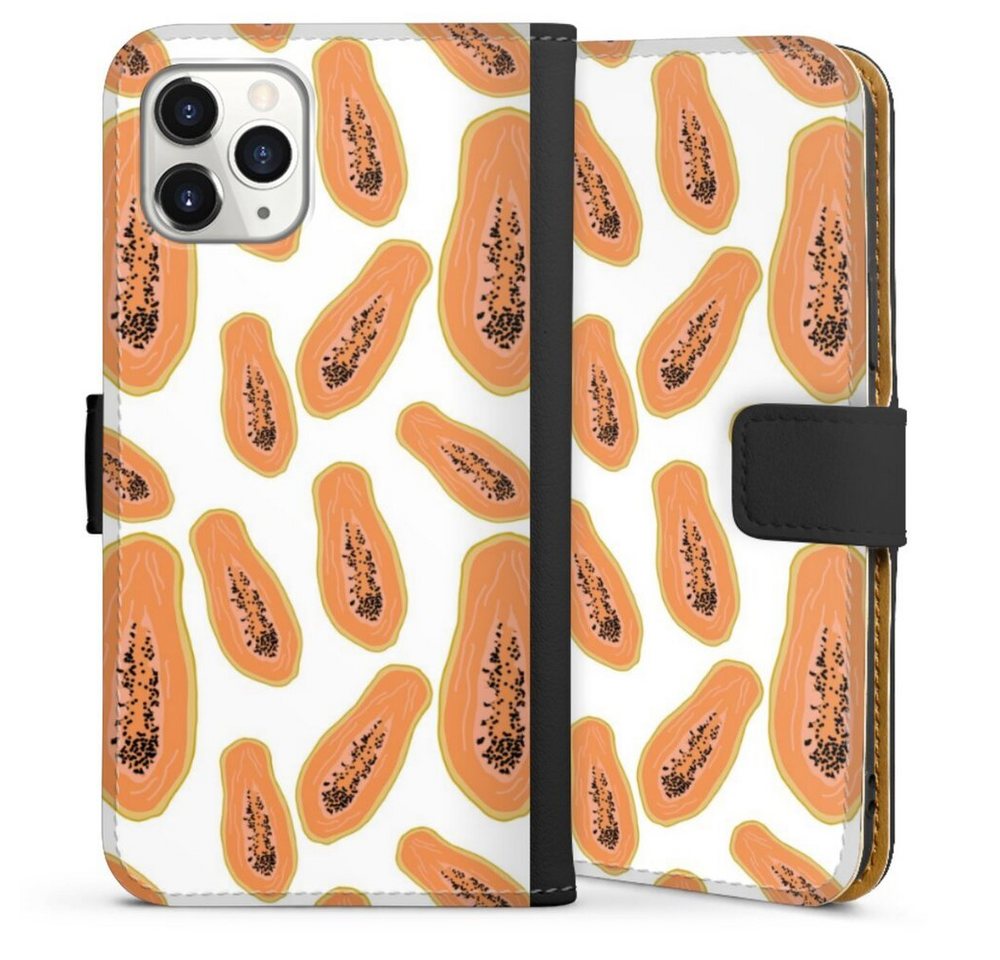 DeinDesign Handyhülle Papaya, Apple iPhone 11 Pro Hülle Handy Flip Case Wallet Cover DeinDesign Handyhülle Papaya, Apple iPhone 11 Pro Hülle Handy Flip Case Wallet Cover von DeinDesign